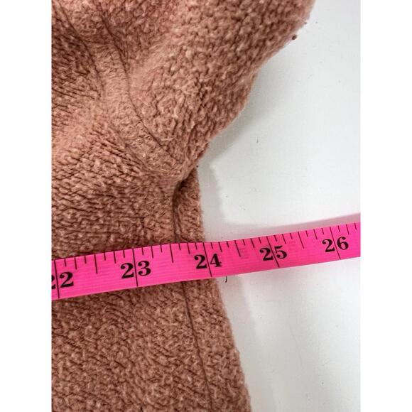 Free People Ruby Jacket Shacket Boxy Peachy Pink Sz XS Beach Boho - Picture 7 of 8